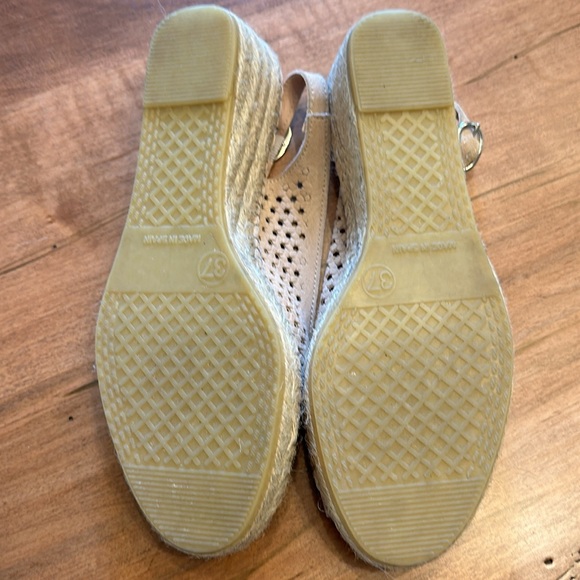 Leather Wedge Sandal - Picture 5 of 8